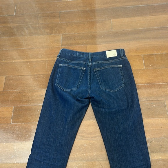 AG Adriano Goldschmied EX-BOYFRIEND SLOUCHY SLIM Dark Wash size 24R - Picture 10 of 13